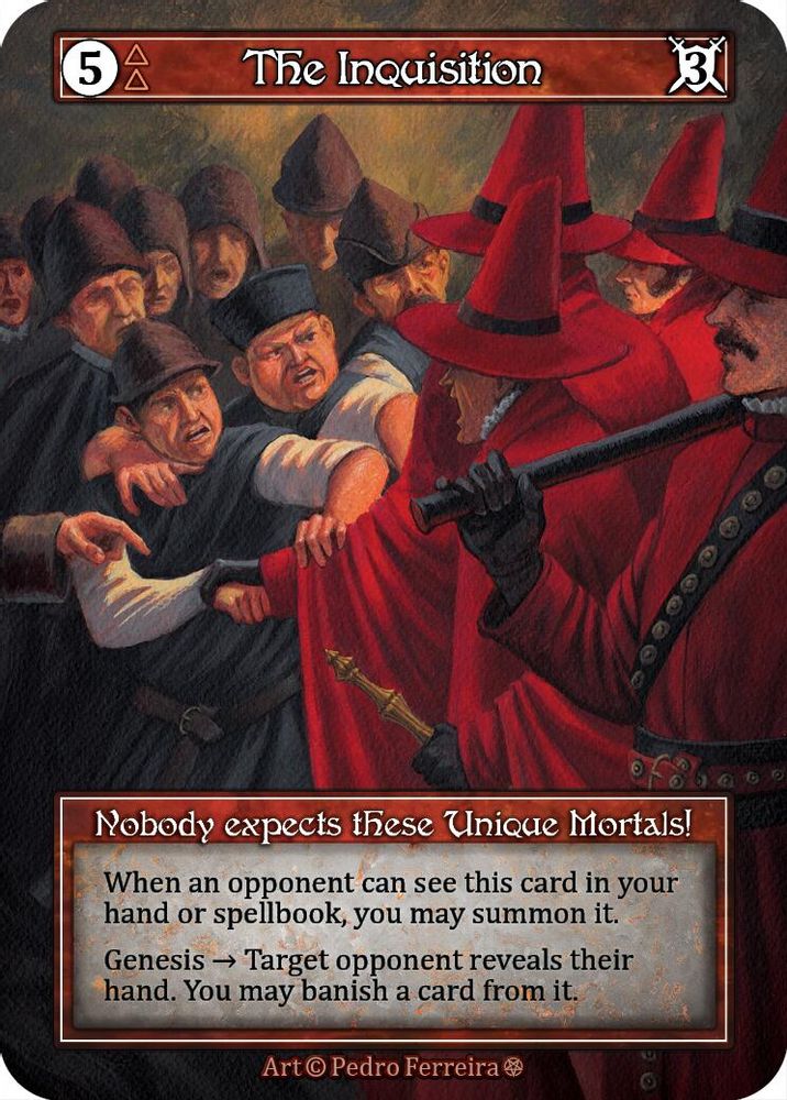 The Inquisition (Foil), Foil, front