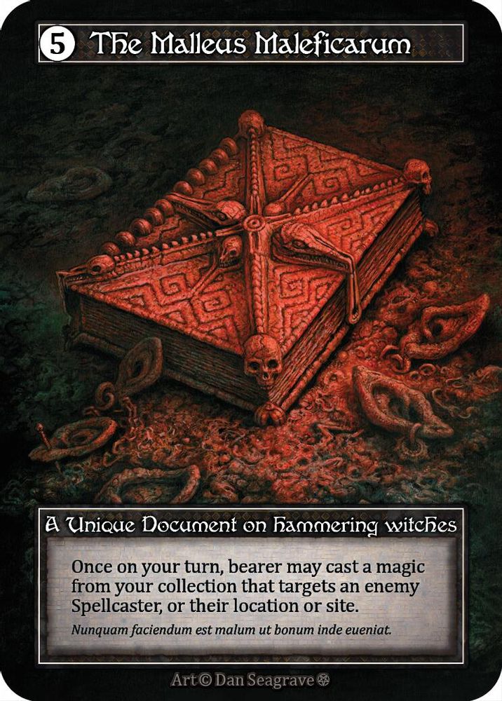 The Malleus Maleficarum (Foil), Foil, front
