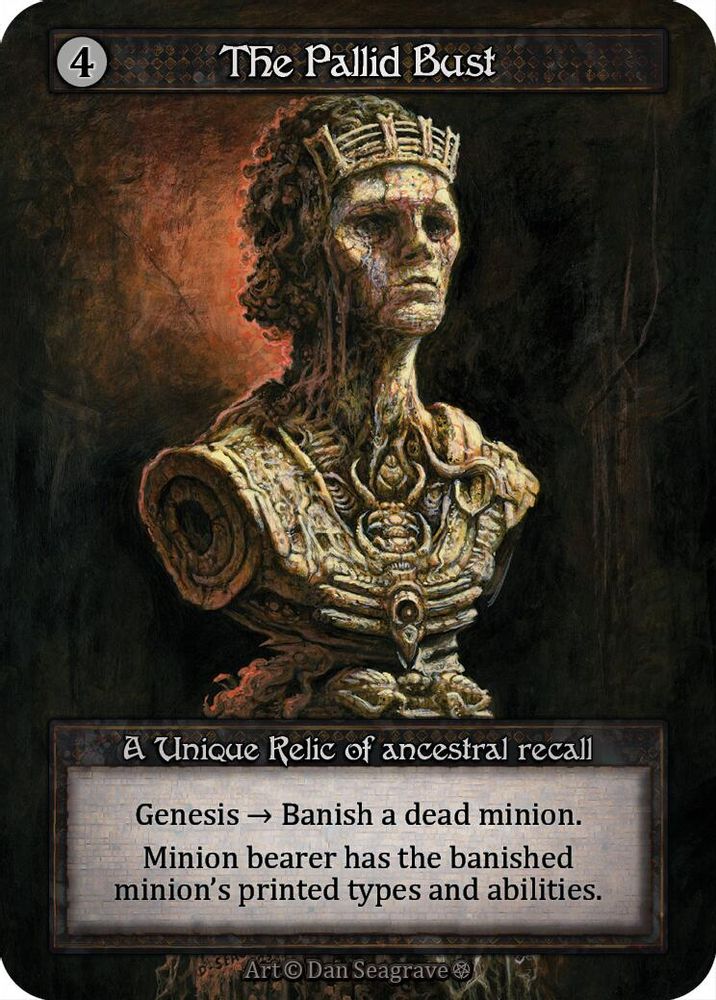 The Pallid Bust, Standard, front