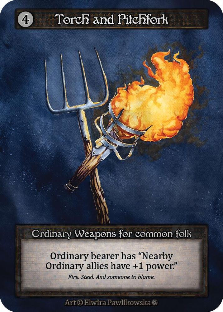 Torch and Pitchfork, Standard, front