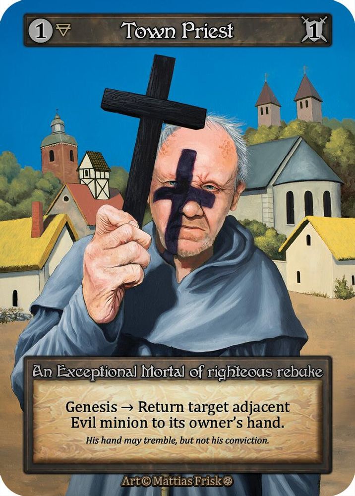 Town Priest, Standard, front