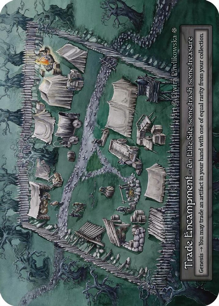 Trade Encampment, Standard, front