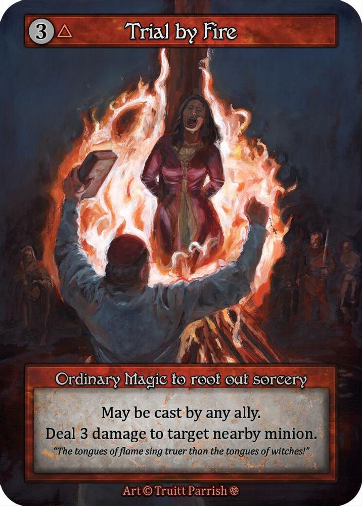Trial by Fire, Standard, front