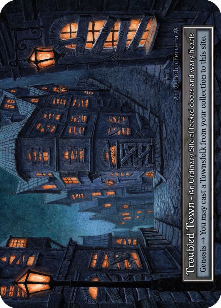 Troubled Town (Foil), Foil, front