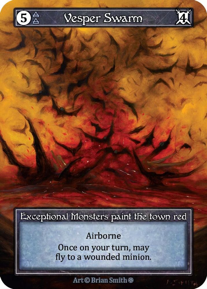 Vesper Swarm (Foil), Foil, front