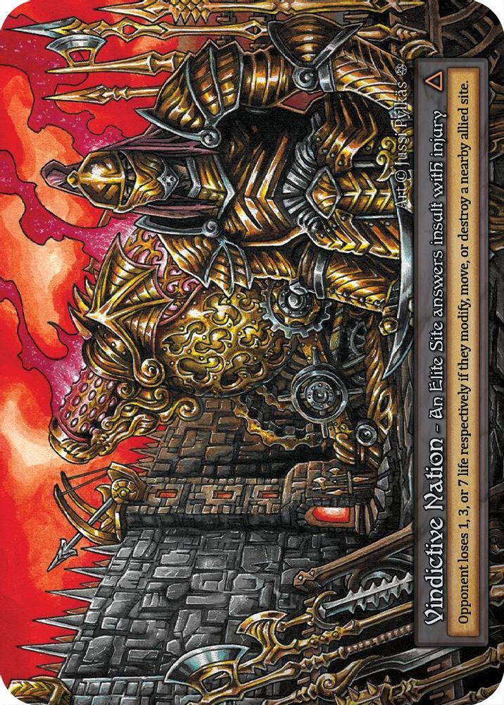 Vindictive Nation, Standard, front
