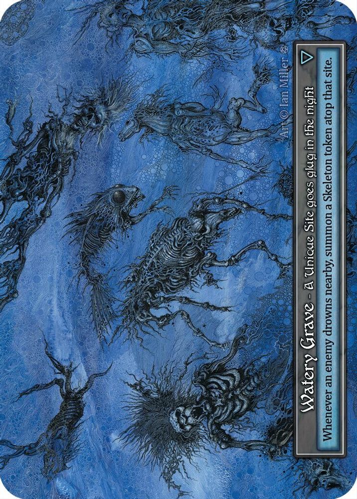 Watery Grave (Foil), Foil, front