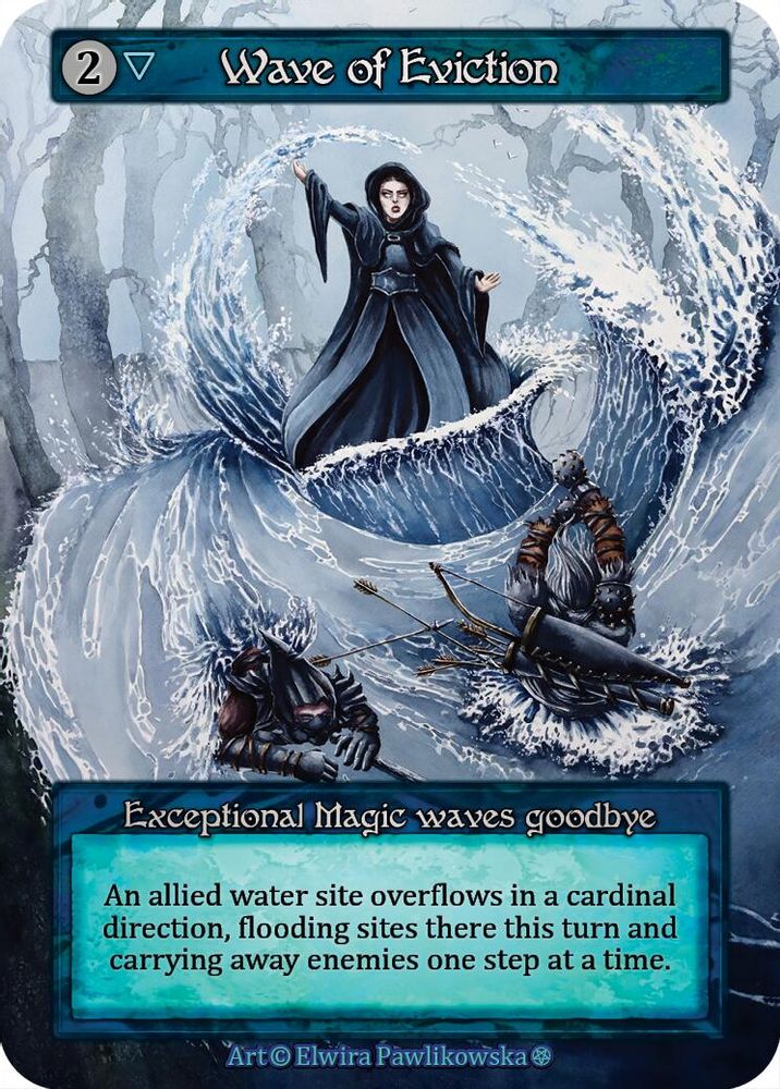 Wave of Eviction, Standard, front