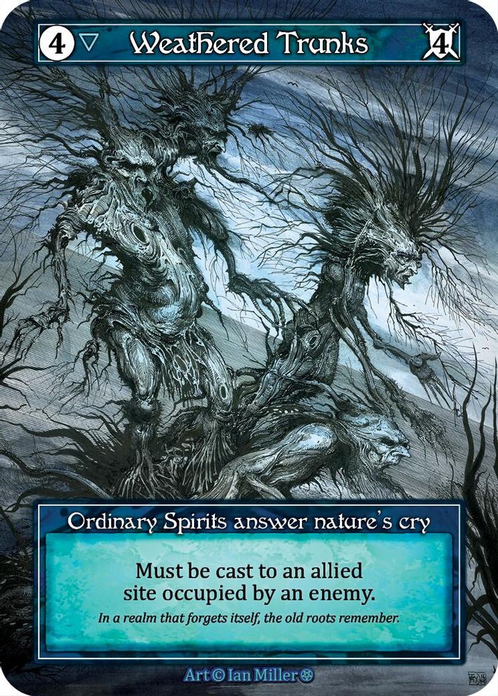 Weathered Trunks (Foil), Foil, front