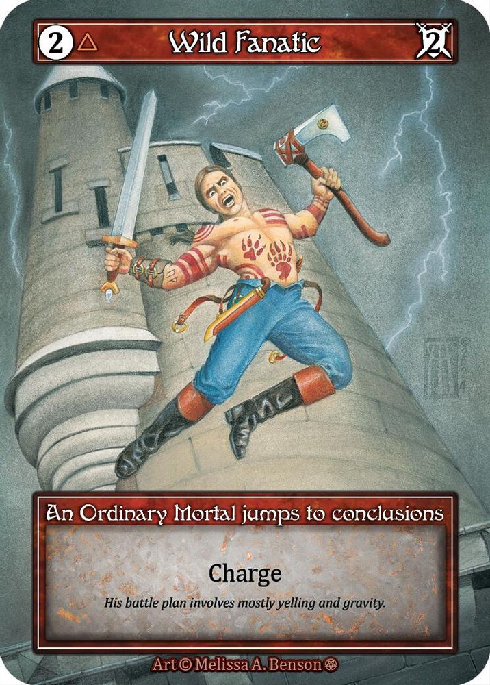 Wild Fanatic (Foil), Foil, front