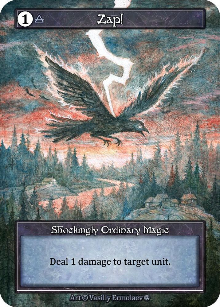 Zap! (Foil), Foil, front
