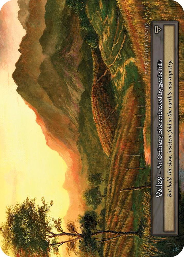 Valley (Preconstructed Deck), Standard, front