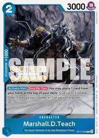 Marshall.D.Teach (Judge Pack Vol. 7)