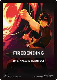 Firebending Theme Card (0029), Avatar: The Last Airbender