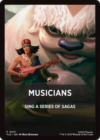 Musicians Theme Card, Avatar: The Last Airbender