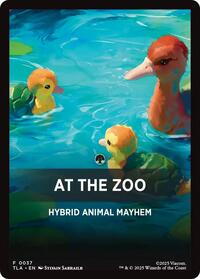 At The Zoo Theme Card, Avatar: The Last Airbender