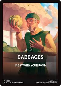 Cabbages Theme Card, Avatar: The Last Airbender