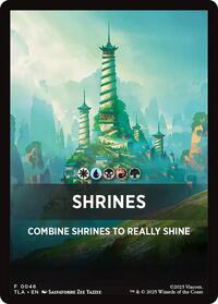 Shrines Theme Card, Avatar: The Last Airbender