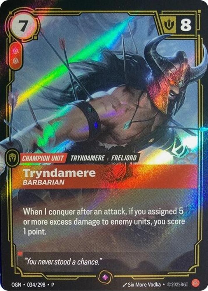 Tryndamere, Barbarian