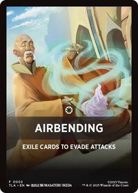 Airbending Theme Card, Avatar: The Last Airbender