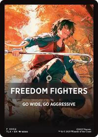 Freedom Fighters Theme Card, Avatar: The Last Airbender