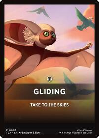 Gliding Theme Card, Avatar: The Last Airbender