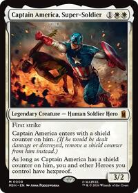 Captain America, Super-Soldier, Marvel Super Heroes