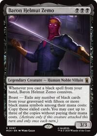 Baron Helmut Zemo, Marvel Super Heroes