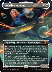 Invisible Woman (Borderless), Commander: Marvel Super Heroes