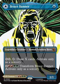 Bruce Banner (Borderless) (0390), Marvel Super Heroes