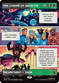 The Coming of Galactus (Borderless), Marvel Super Heroes