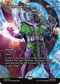 Dig Through Time (Borderless), Marvel Universe Eternal-Legal