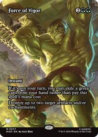 Force of Vigor (Borderless), Marvel Universe Eternal-Legal