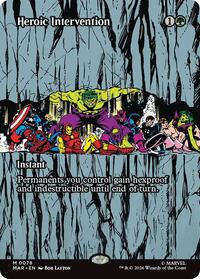 Heroic Intervention (0078) (Borderless), Marvel Universe Eternal-Legal