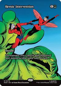 Heroic Intervention (0079) (Borderless), Marvel Universe Eternal-Legal