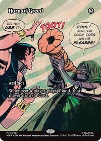 Horn of Greed (Borderless), Marvel Universe Eternal-Legal