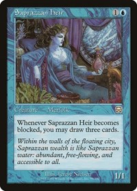 Saprazzan Heir, Mercadian Masques