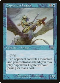 Saprazzan Legate, Mercadian Masques