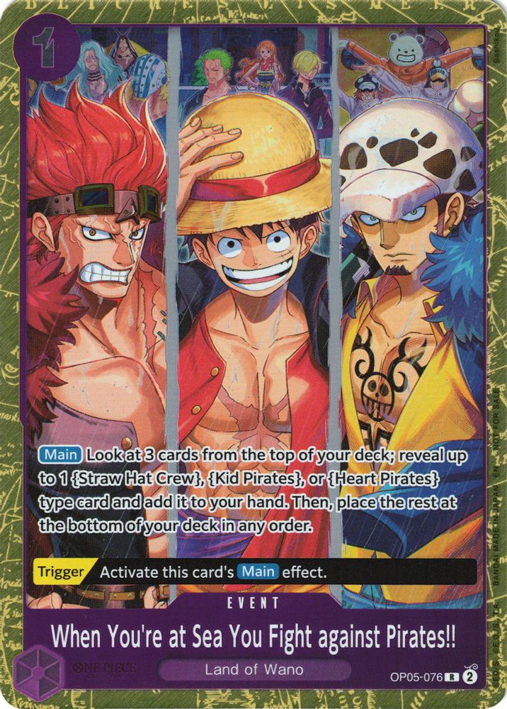 When You're at Sea You Fight against Pirates!! (2025 Pirates League Finals Textured Foil)