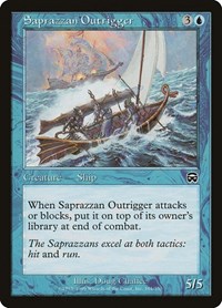 Saprazzan Outrigger, Mercadian Masques