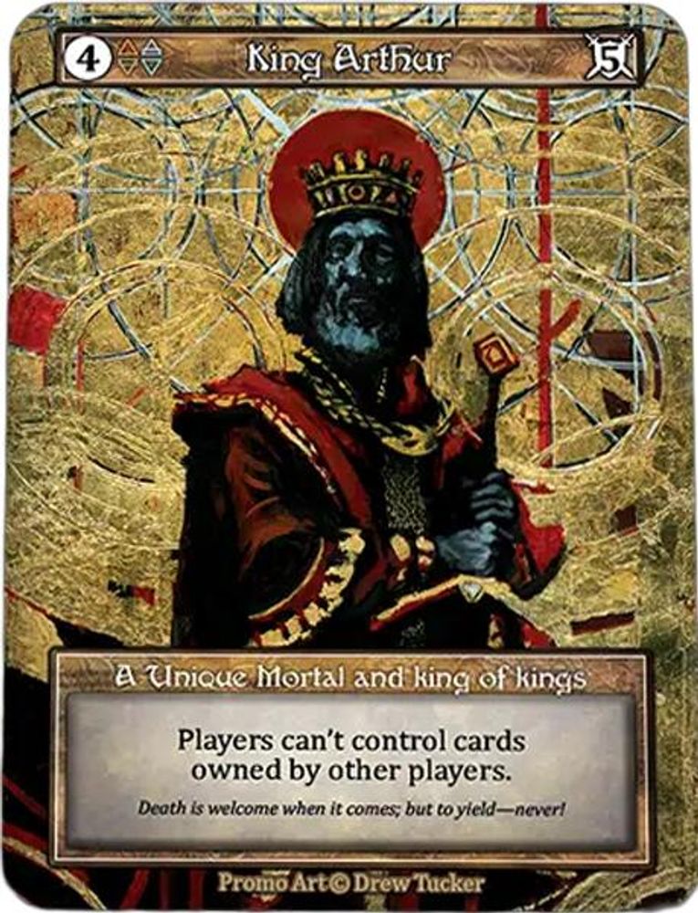 King Arthur, Foil, front