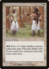 Security Detail, Mercadian Masques