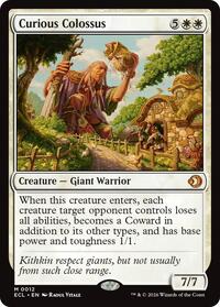 Curious Colossus, Lorwyn Eclipsed