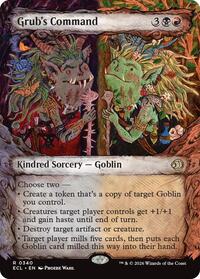 Grub's Command (Showcase), Lorwyn Eclipsed