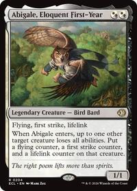 Abigale, Eloquent First-Year, Lorwyn Eclipsed