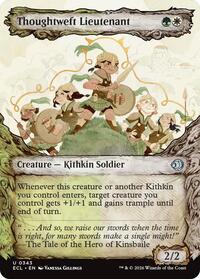 Thoughtweft Lieutenant (Showcase), Lorwyn Eclipsed