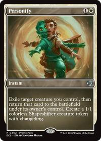 Personify, Promo Pack: Lorwyn Eclipsed