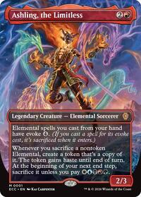 Ashling, the Limitless (Borderless), Commander: Lorwyn Eclipsed