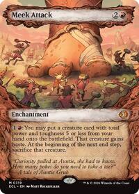 Meek Attack (0319) (Showcase), Lorwyn Eclipsed