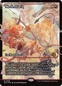 Meek Attack (0388) (Showcase), Lorwyn Eclipsed